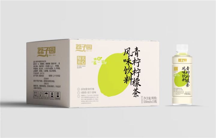 青檸檸檬茶風味飲料550mlx15瓶